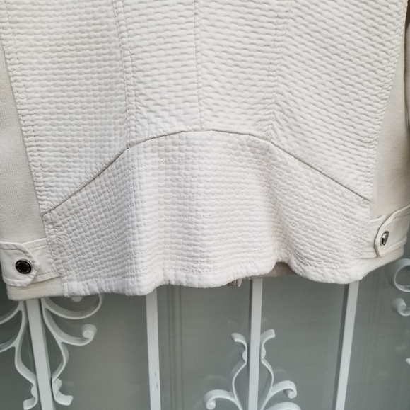 Calvin Klein Faux Leather Jacket - Picture 7 of 11